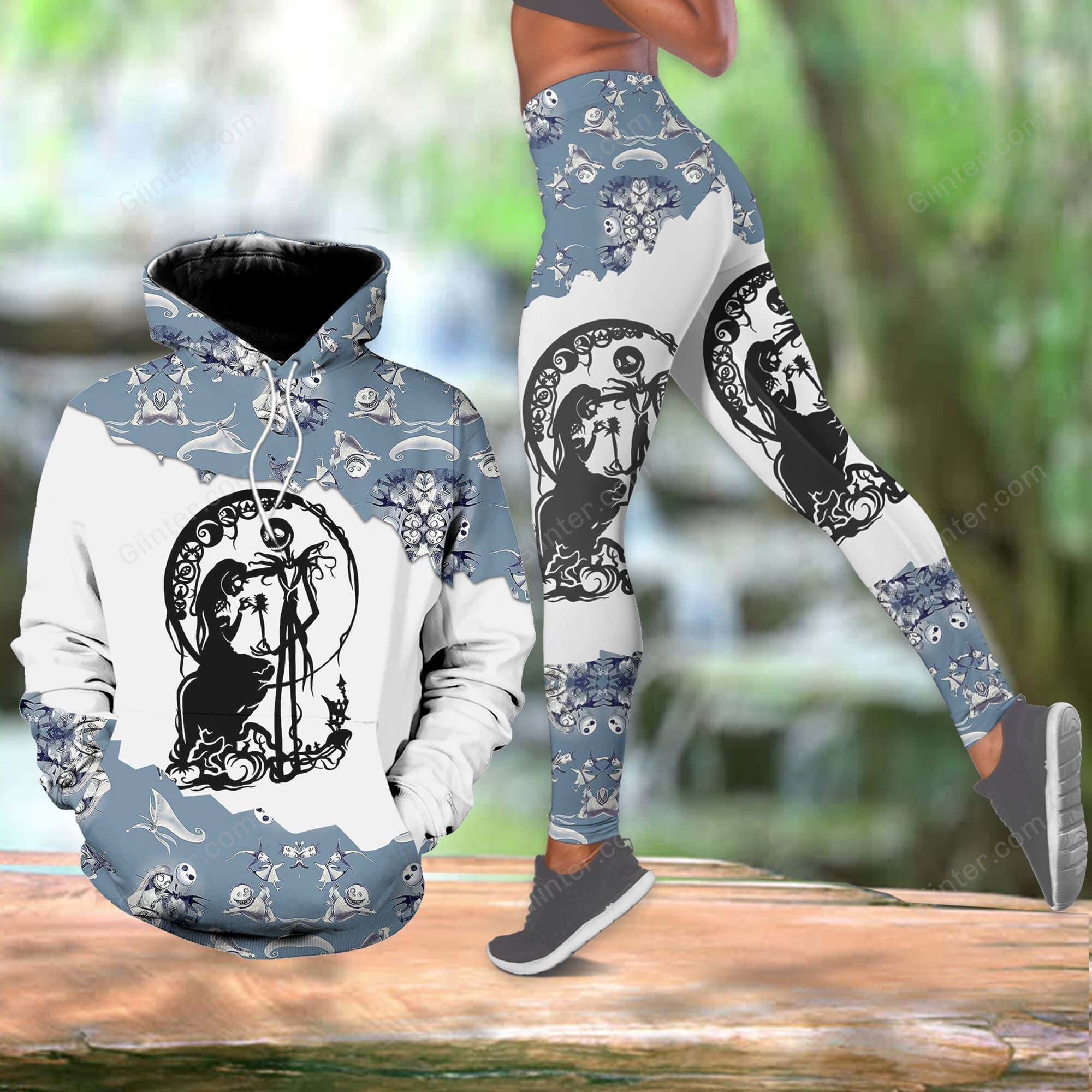 Jack Skellington Combo Hoodie & Legging 575