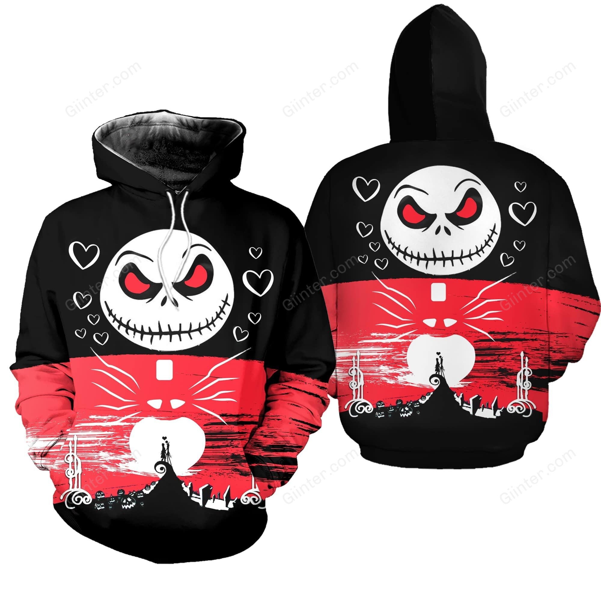 Jack Skellington Combo Hoodie & Legging 577