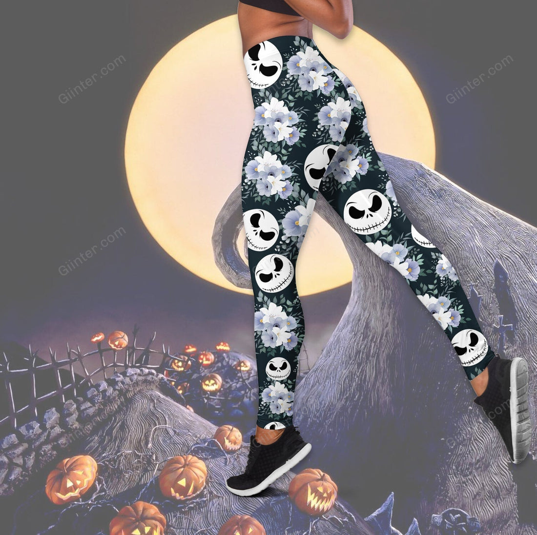 Jack Skellington Combo Hoodie & Legging 664