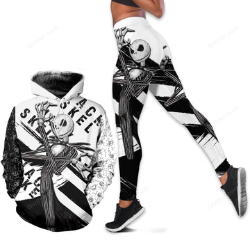 Jack Skellington Combo Hoodie & Legging 675