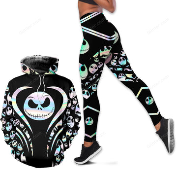 Jack Skellington Combo Hoodie & Legging 676