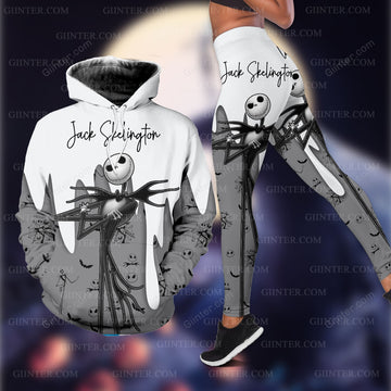 Jack Skellington Combo Hoodie & Legging GINNBC94639