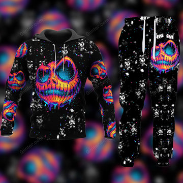 Jack Skellington Combo Hoodie & Sweatpants GINNBC86458