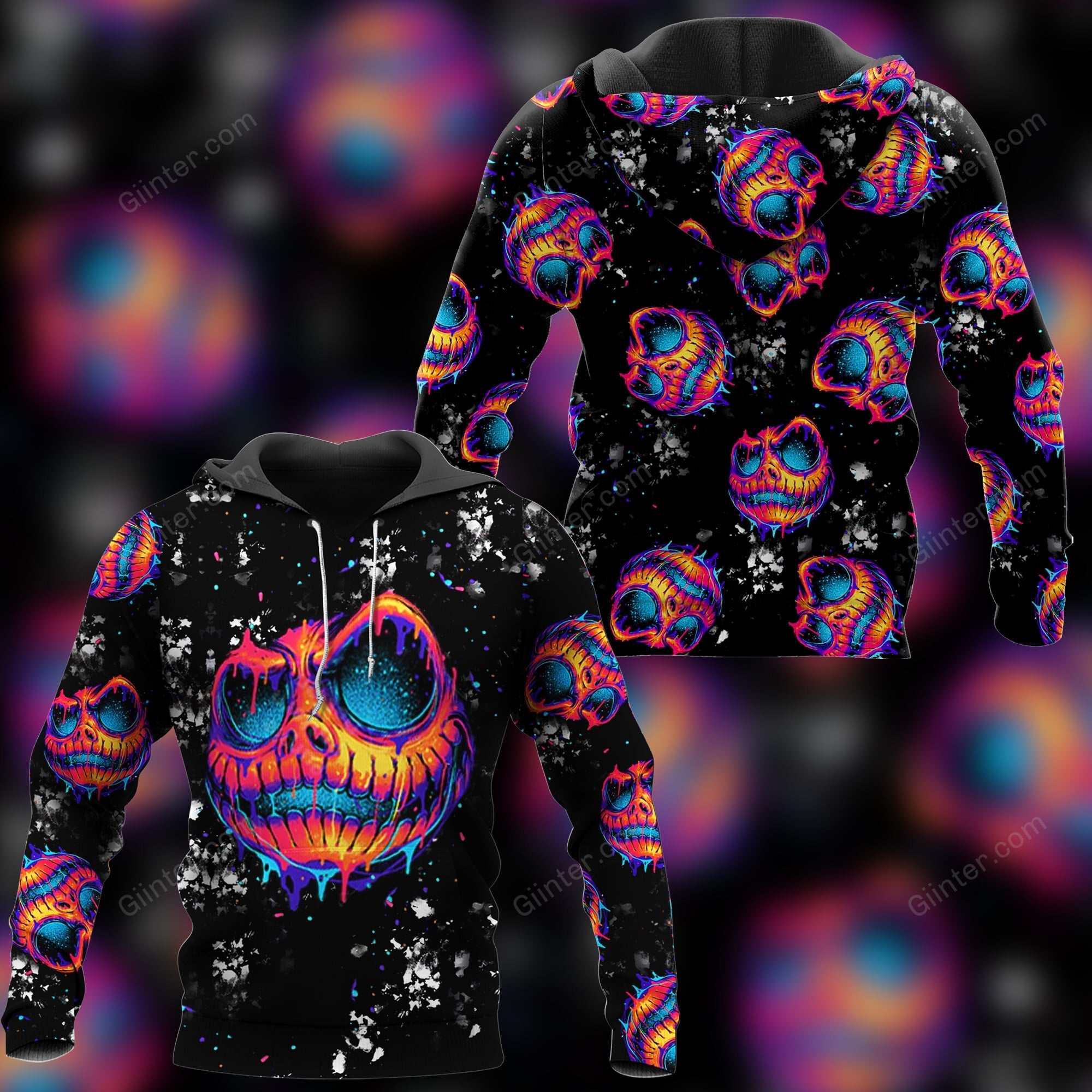Jack Skellington Combo Hoodie & Sweatpants GINNBC86458