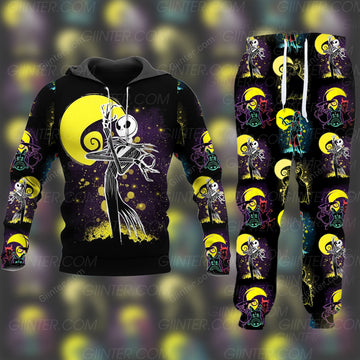 Jack Skellington Combo Hoodie & Sweatpants GINNBC91215