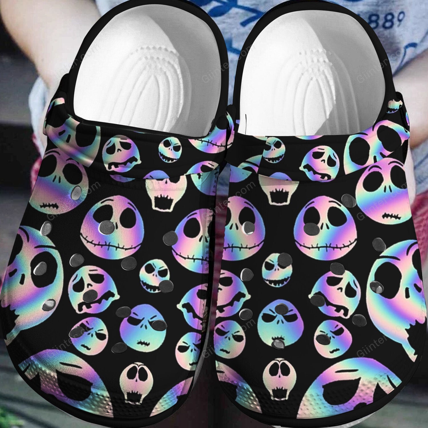 jack skellington crocs