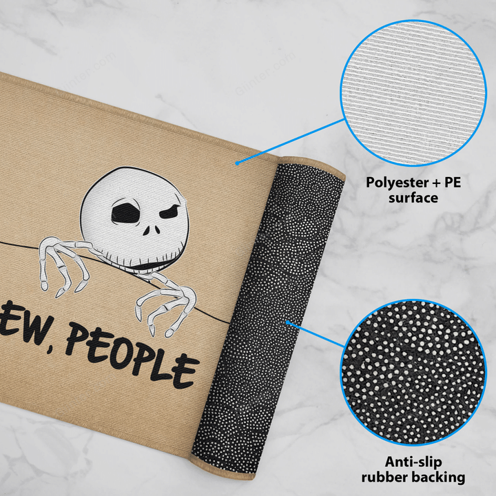 jack skellington door mat