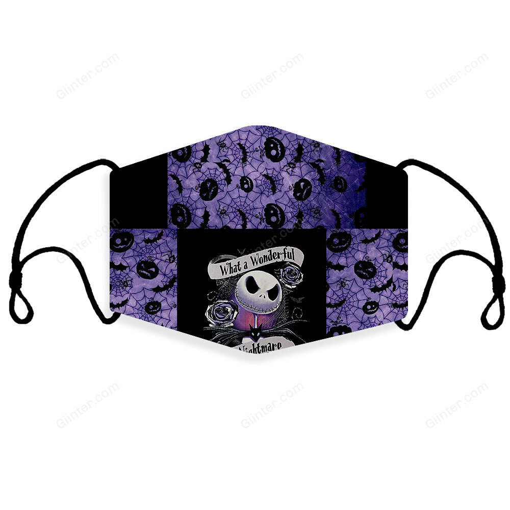 Jack Skellington Face Mask 395
