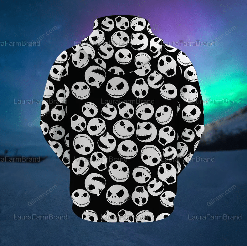 Jack Skellington Faces Combo Hoodie & Legging GINNBC96267