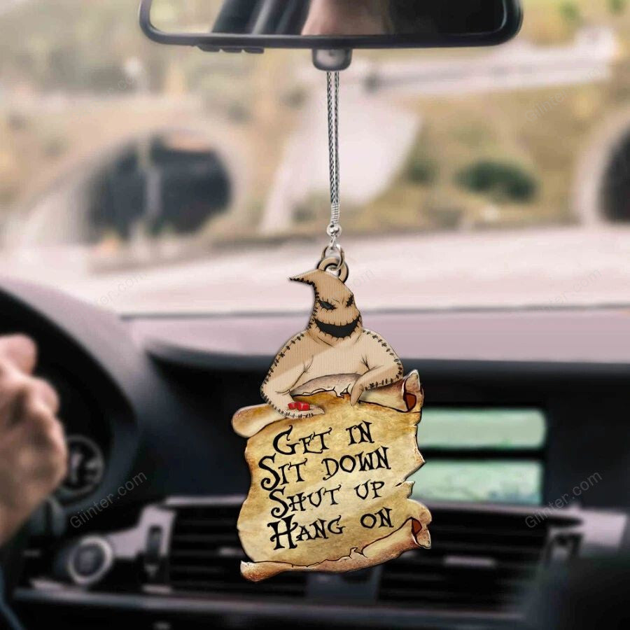 Jack Skellington Get In Sit Down Car Hanging Ornament