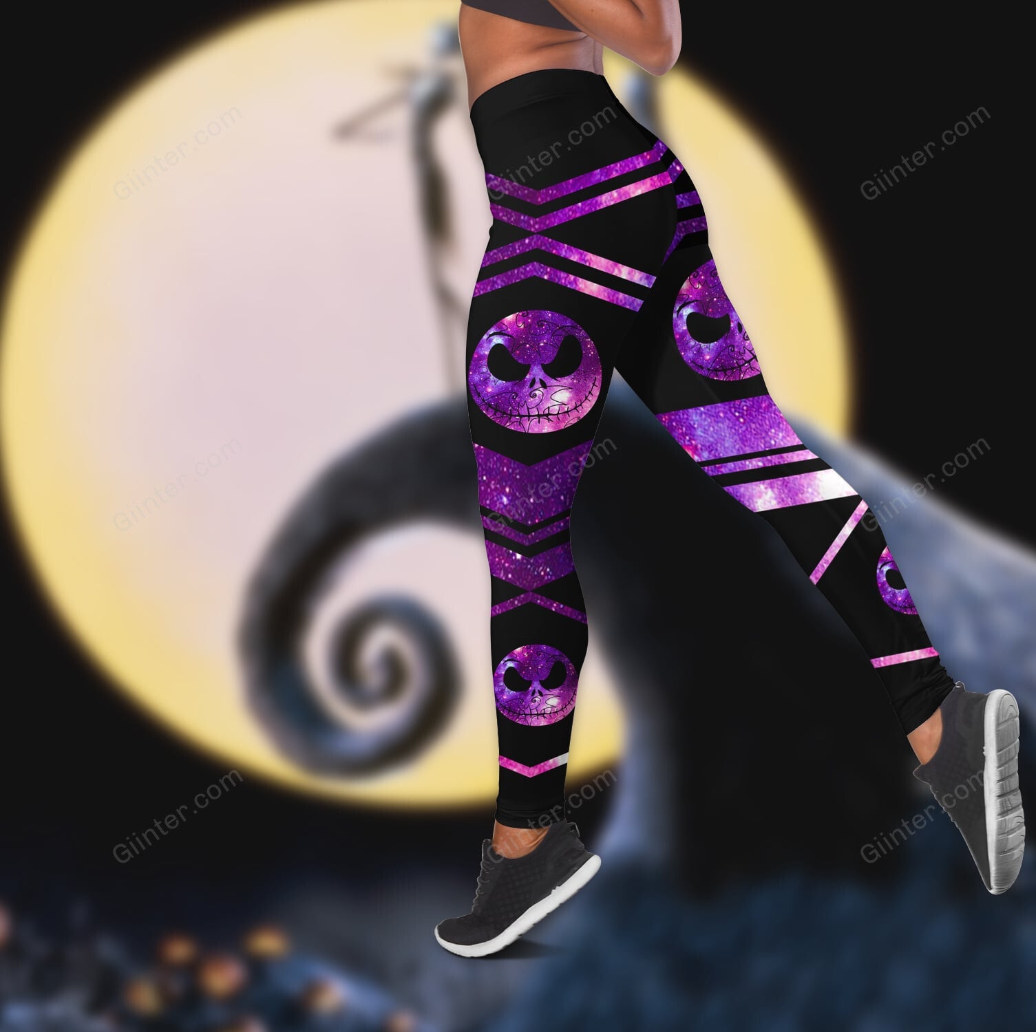 Jack Skellington Girl Combo Hoodie & Legging GINNBC85227