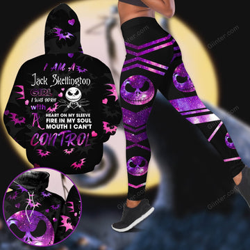 Jack Skellington Girl Combo Hoodie & Legging GINNBC85227