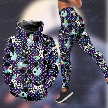 Jack Skellington Girl Combo Hoodie & Legging GINNBC907112