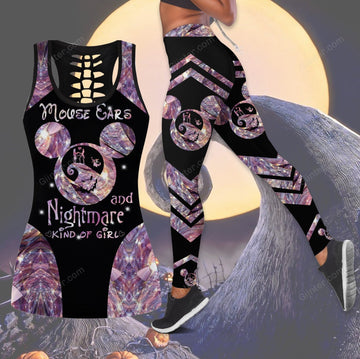 Jack Skellington Girl Women Tank Top & Leggings 657