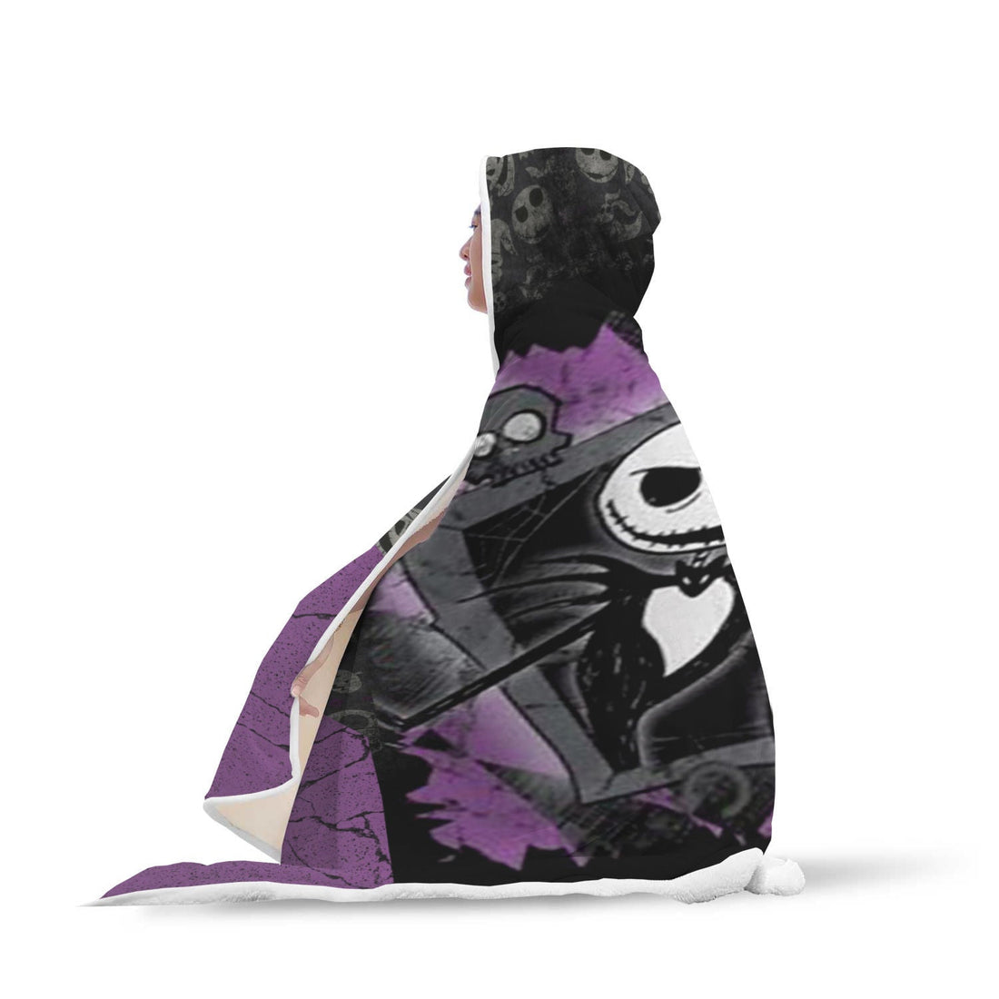 Jack Skellington Hooded Blanket 238