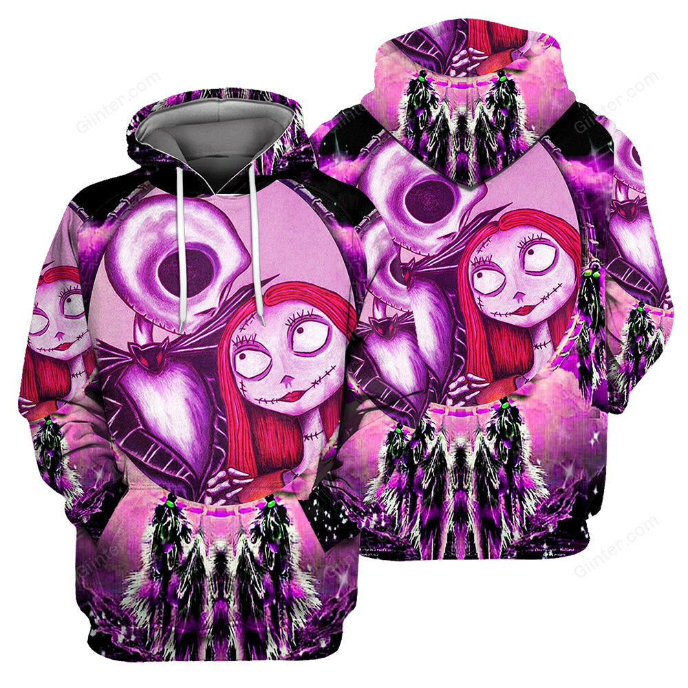 Jack Skellington Hoodie 3D All Over Printed Shirts For Men And Women 461