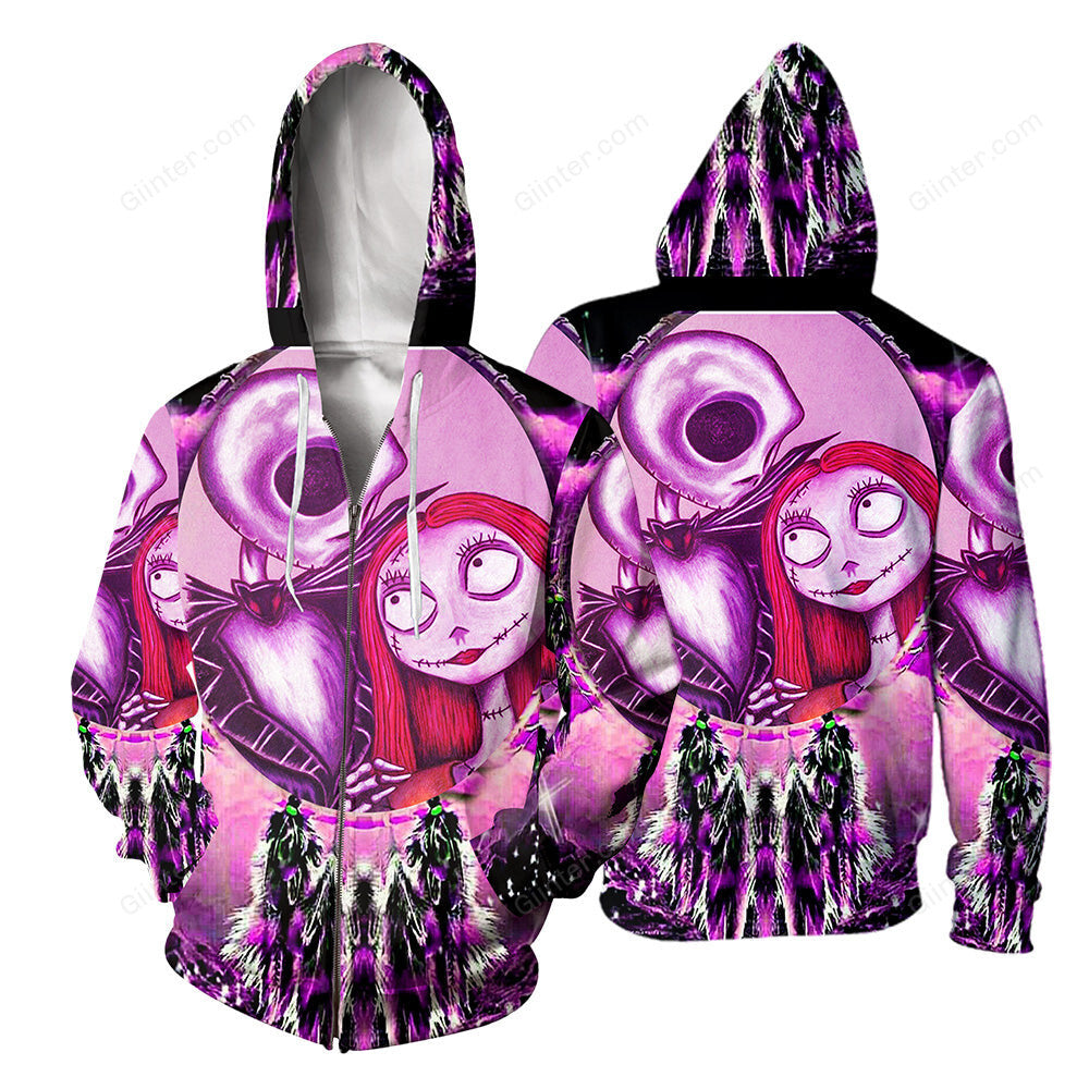 Jack Skellington Hoodie 3D All Over Printed Shirts For Men And Women 461