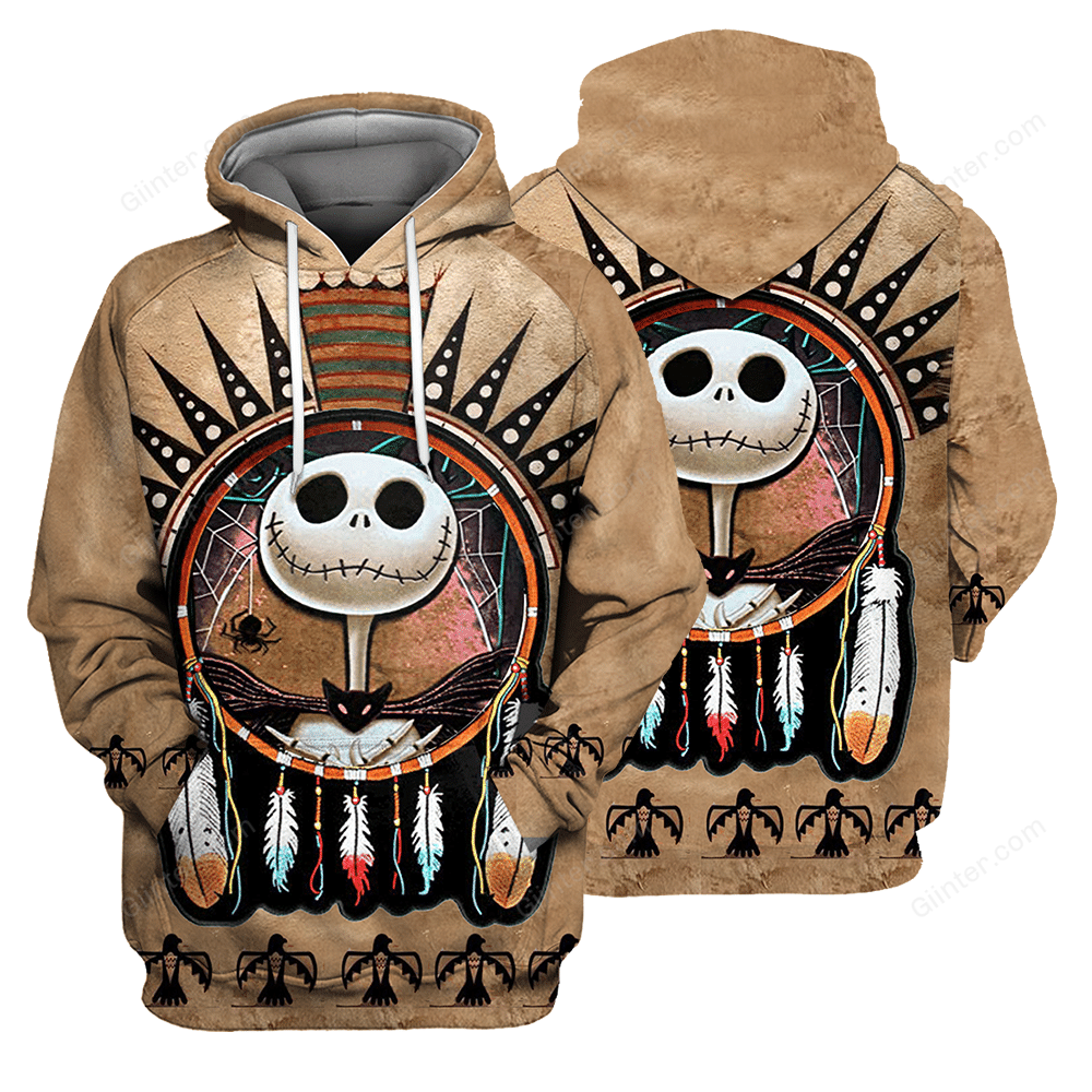 Jack Skellington Hoodie 3D All Over Printed Shirts For Men And Women 463
