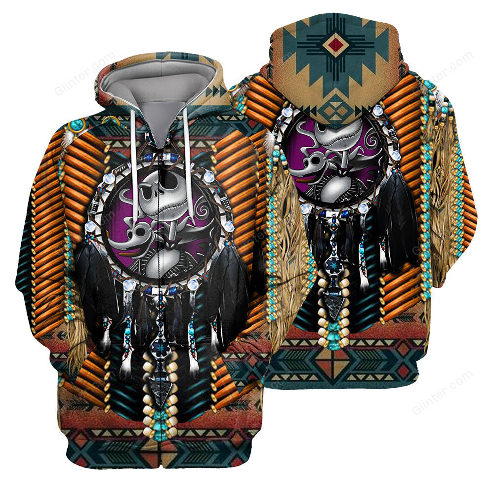 Jack Skellington Hoodie 3D All Over Printed Shirts For Men And Women 464