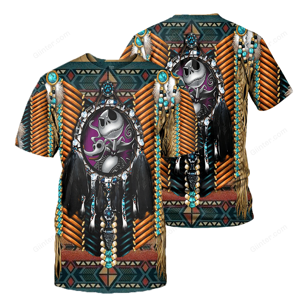 Jack Skellington Hoodie 3D All Over Printed Shirts For Men And Women 464