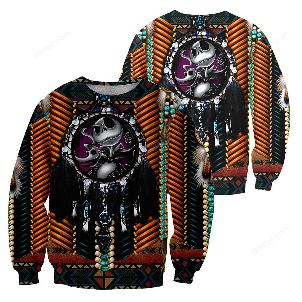 Jack Skellington Hoodie 3D All Over Printed Shirts For Men And Women 464