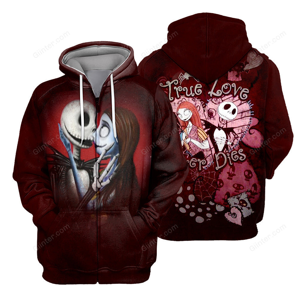 Jack Skellington Hoodie 3D All Over Printed Shirts For Men And Women 465