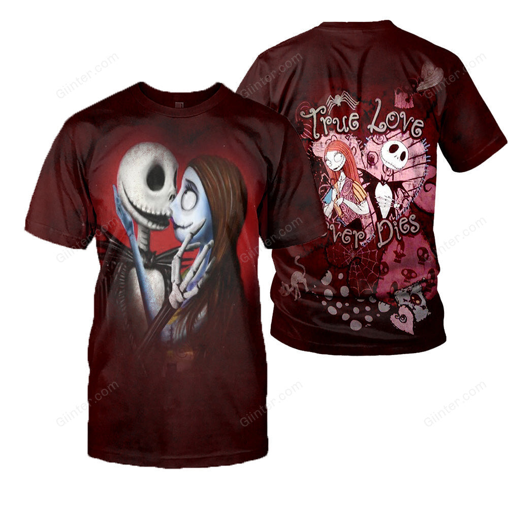Jack Skellington Hoodie 3D All Over Printed Shirts For Men And Women 465
