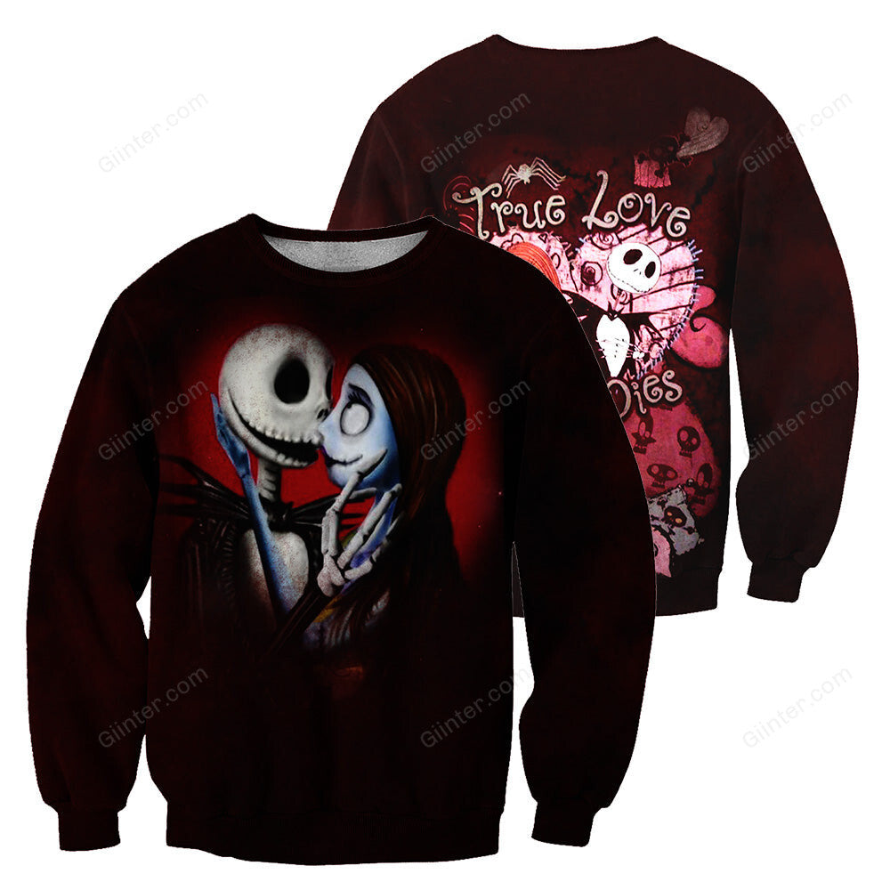 Jack Skellington Hoodie 3D All Over Printed Shirts For Men And Women 465