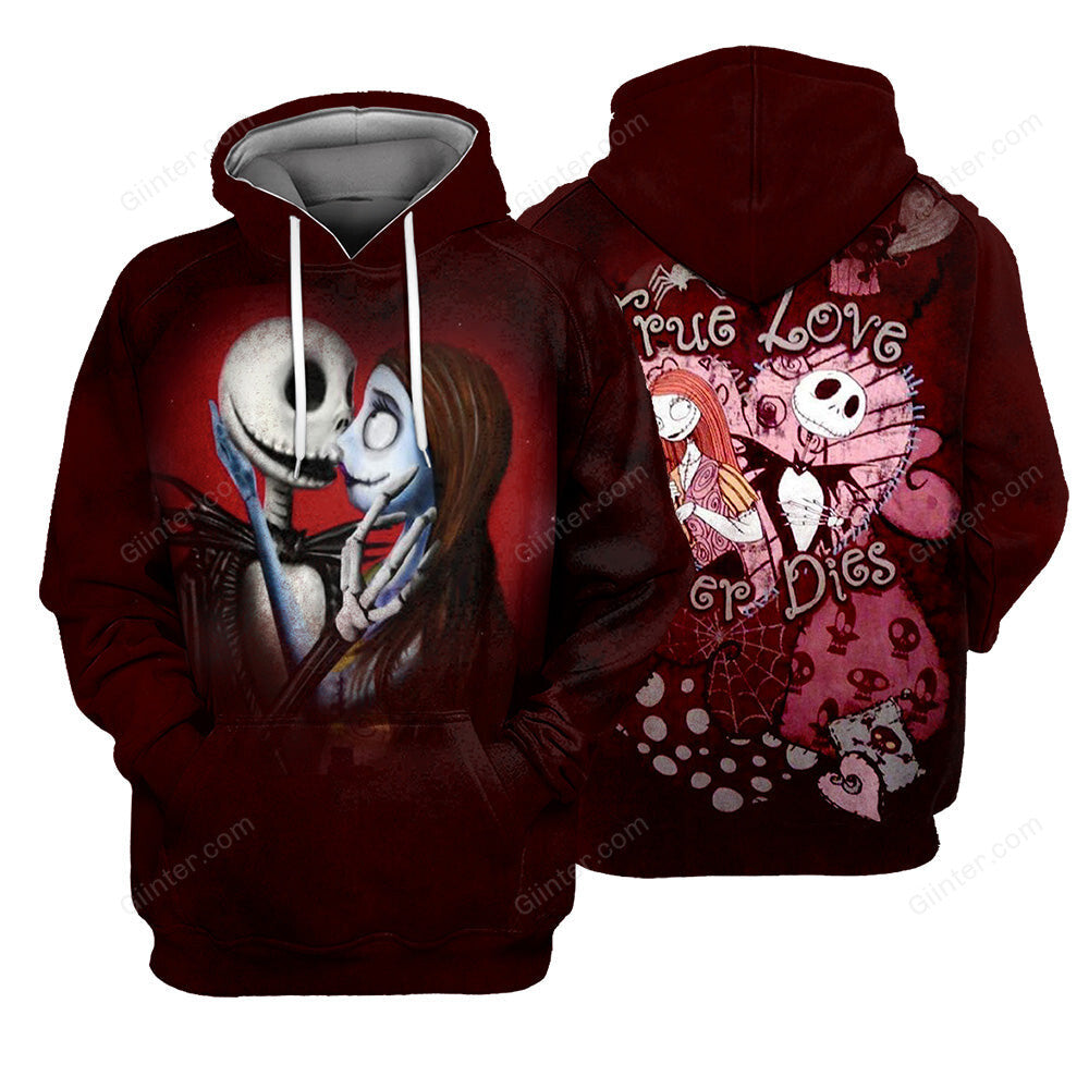 Jack Skellington Hoodie 3D All Over Printed Shirts For Men And Women 465