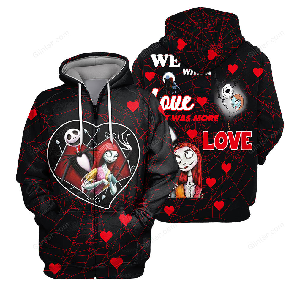 Jack Skellington Hoodie 3D All Over Printed Shirts For Men And Women 467