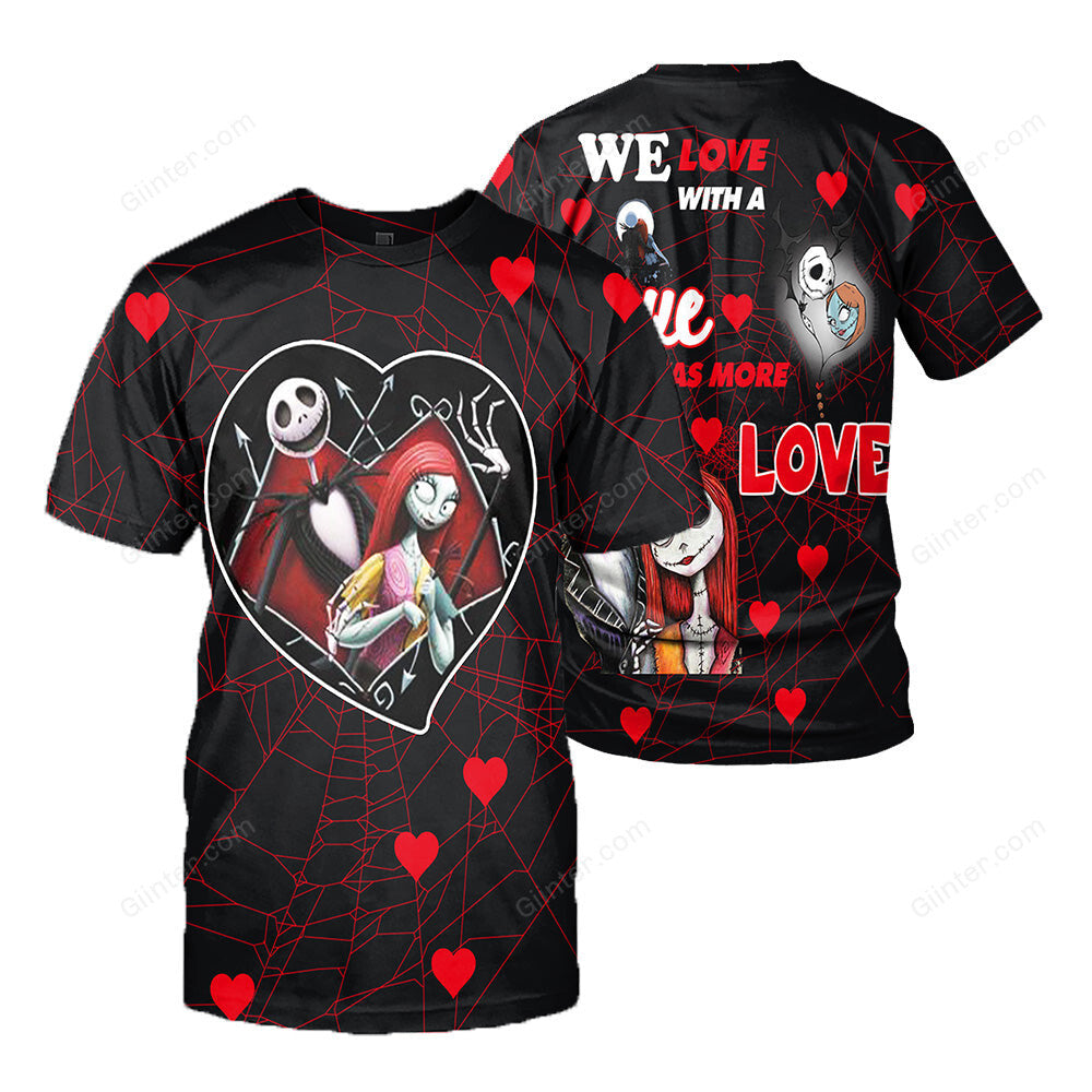 Jack Skellington Hoodie 3D All Over Printed Shirts For Men And Women 467