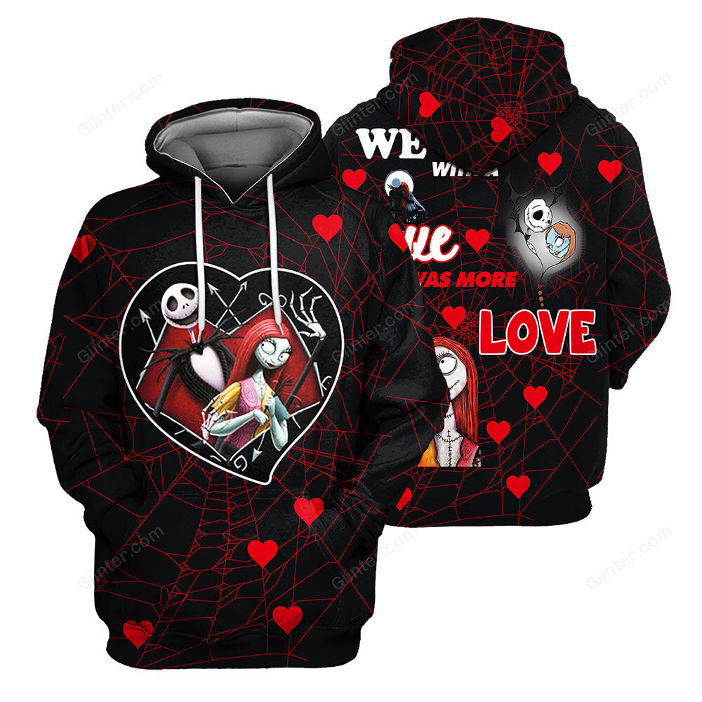 Jack Skellington Hoodie 3D All Over Printed Shirts For Men And Women 467