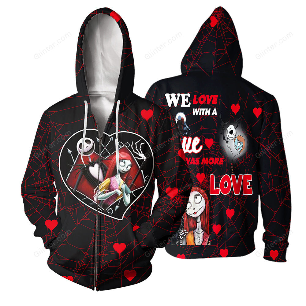 Jack Skellington Hoodie 3D All Over Printed Shirts For Men And Women 467
