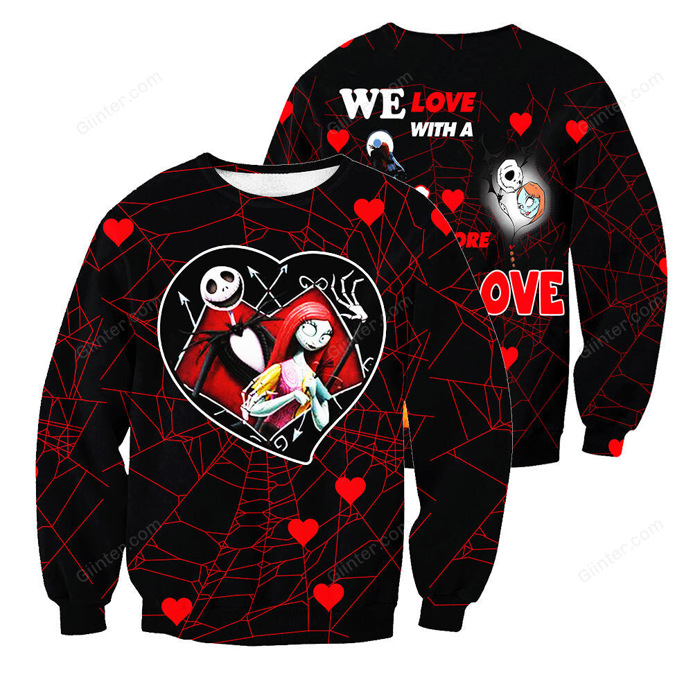 Jack Skellington Hoodie 3D All Over Printed Shirts For Men And Women 467