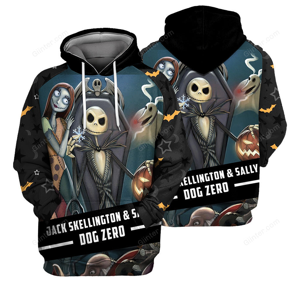 Jack Skellington Hoodie 3D All Over Printed Shirts For Men And Women 481