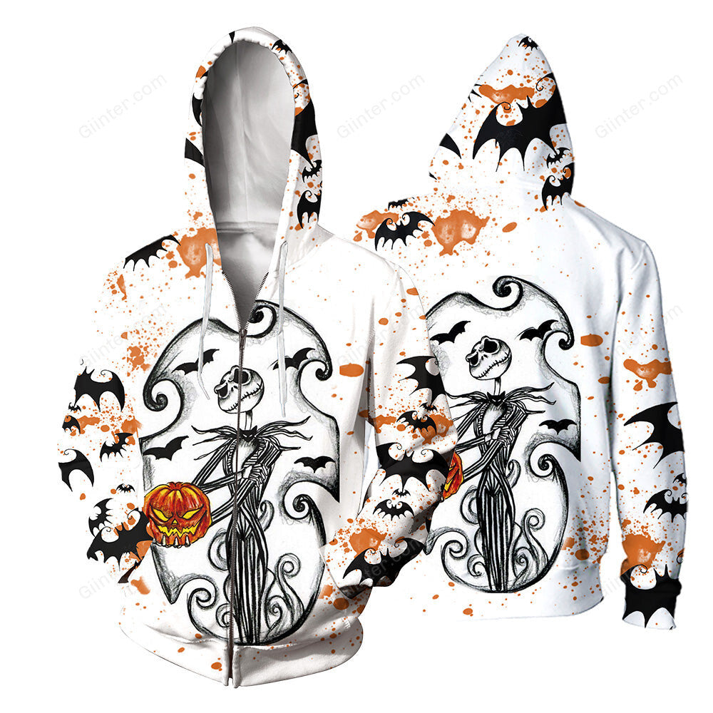 Jack Skellington Hoodie 3D All Over Printed Shirts For Men And Women 482