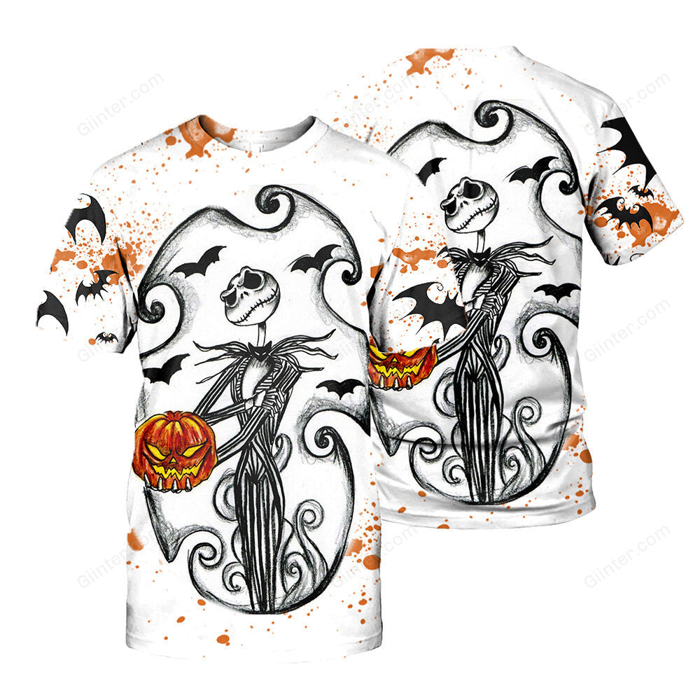 Jack Skellington Hoodie 3D All Over Printed Shirts For Men And Women 482