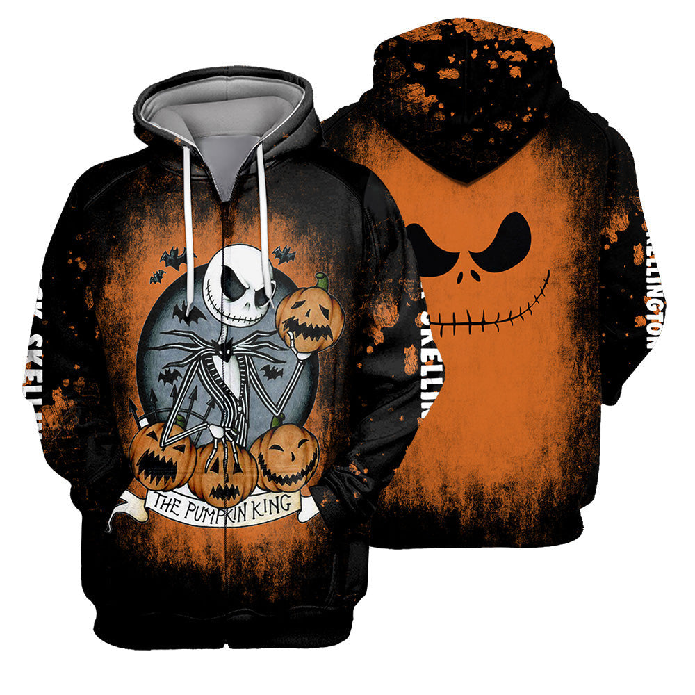 Jack Skellington Hoodie 3D All Over Printed Shirts For Men And Women 484