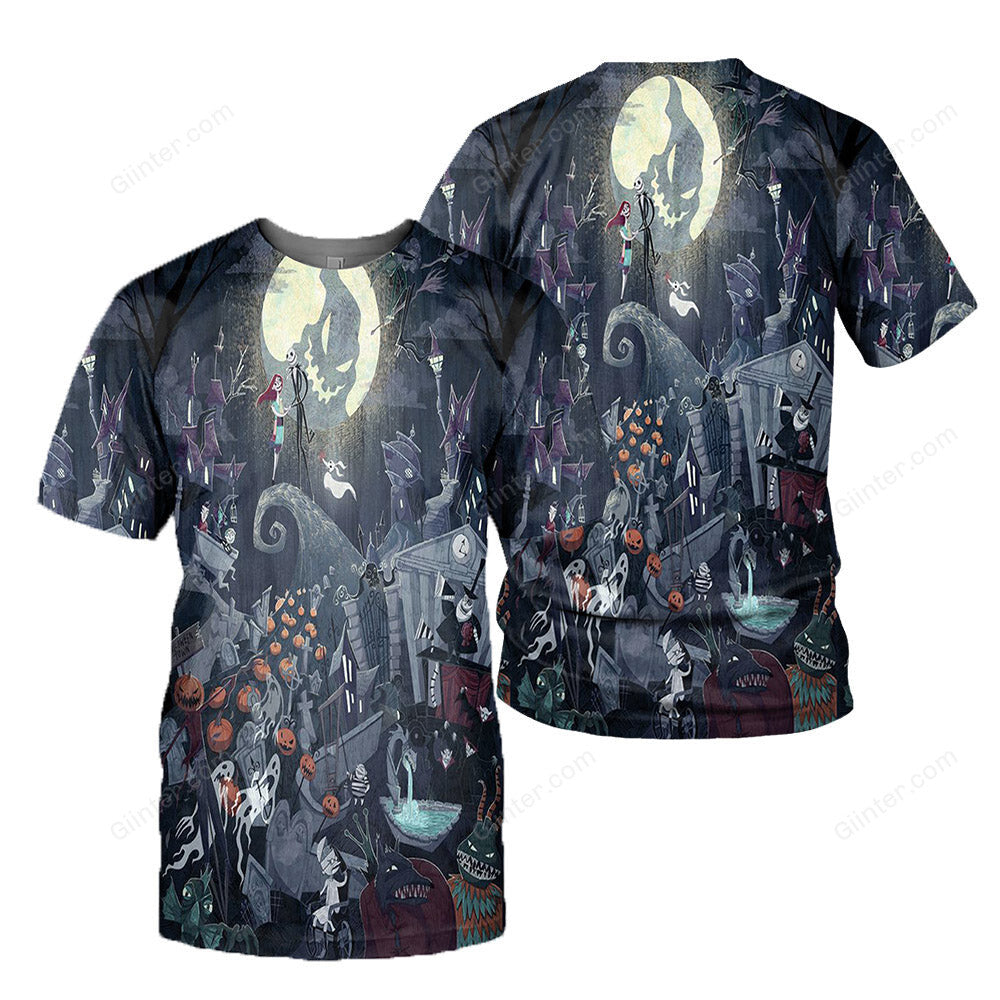 Jack Skellington Hoodie 3D All Over Printed Shirts For Men And Women 486