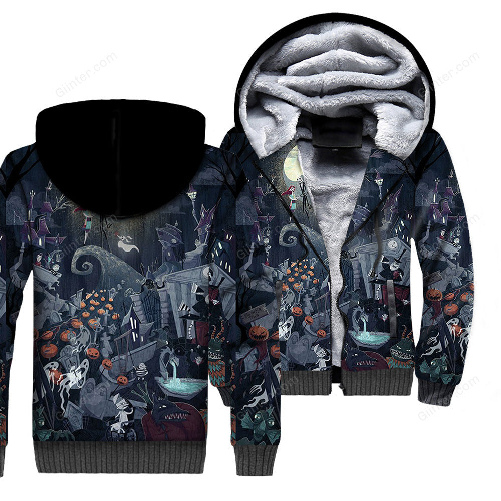 Jack Skellington Hoodie 3D All Over Printed Shirts For Men And Women 486