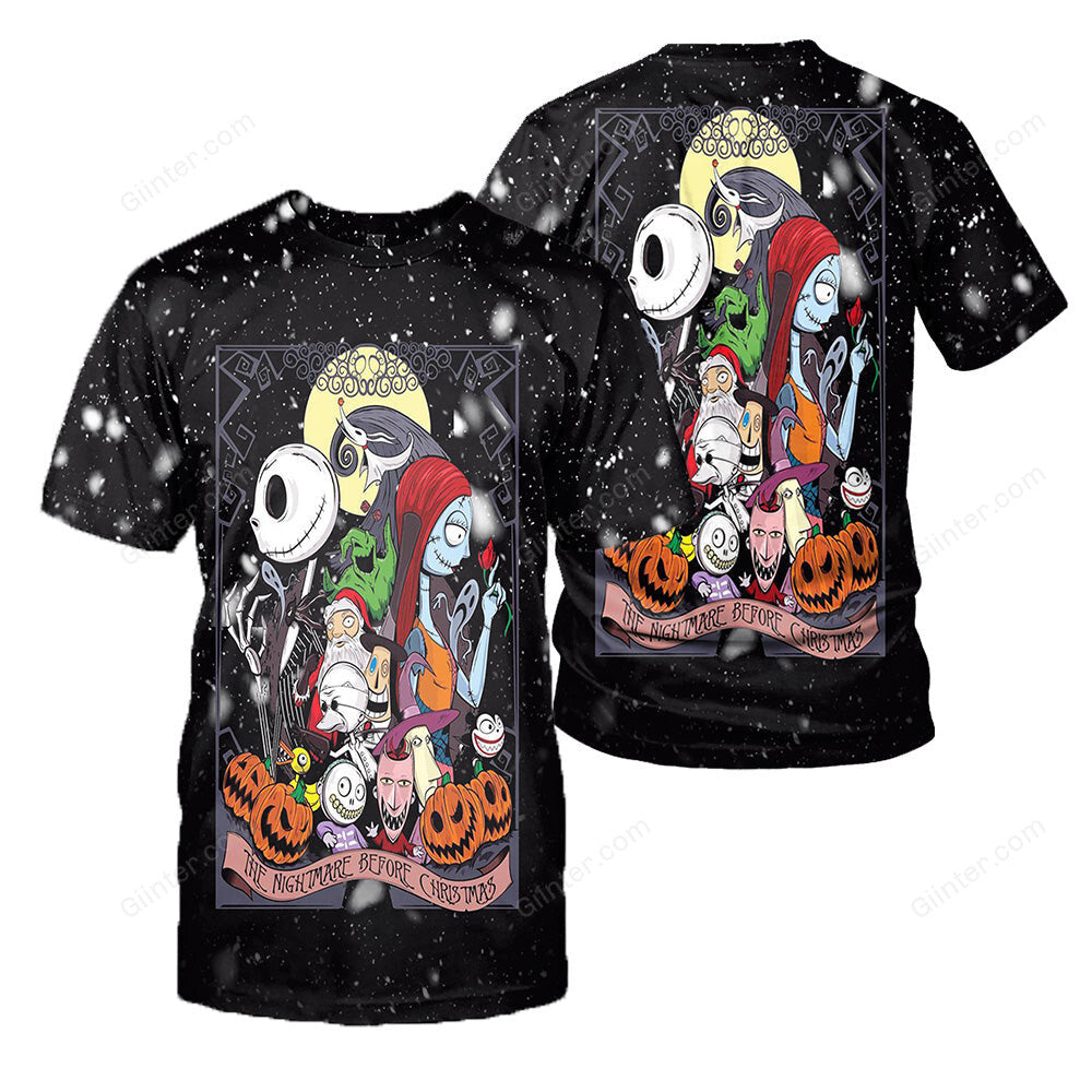 Jack Skellington Hoodie 3D All Over Printed Shirts For Men And Women 488