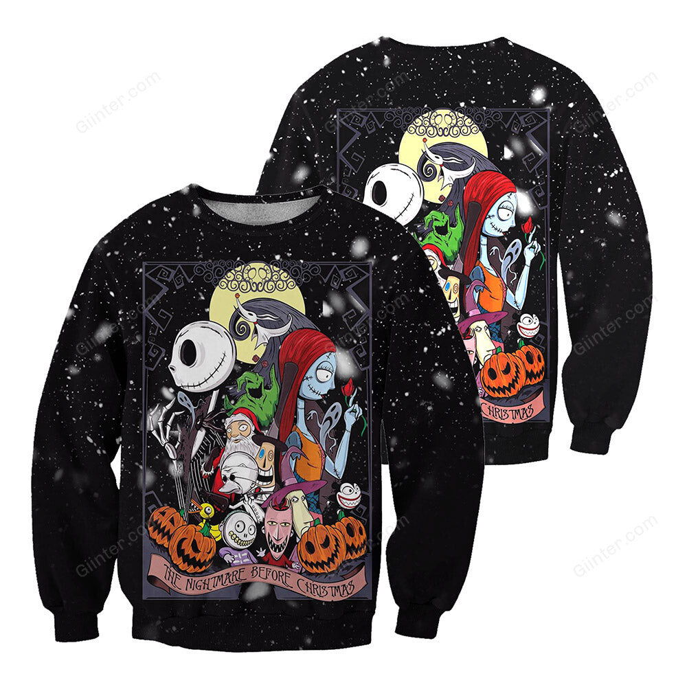 Jack Skellington Hoodie 3D All Over Printed Shirts For Men And Women 488