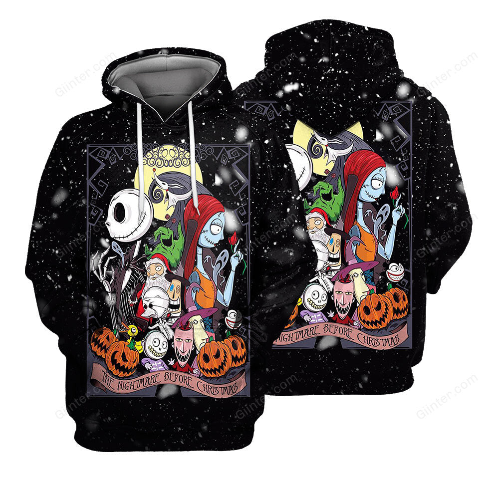 Jack Skellington Hoodie 3D All Over Printed Shirts For Men And Women 488