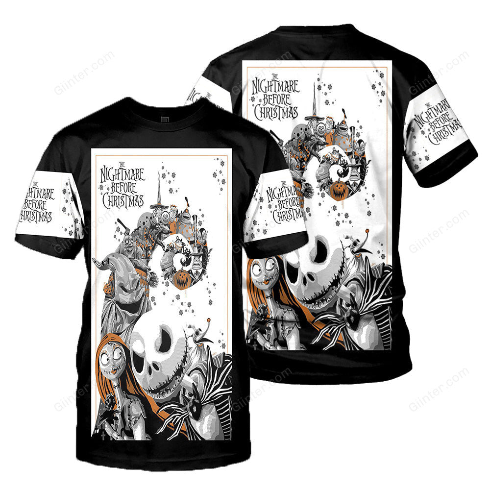 Jack Skellington Hoodie 3D All Over Printed Shirts For Men And Women 489