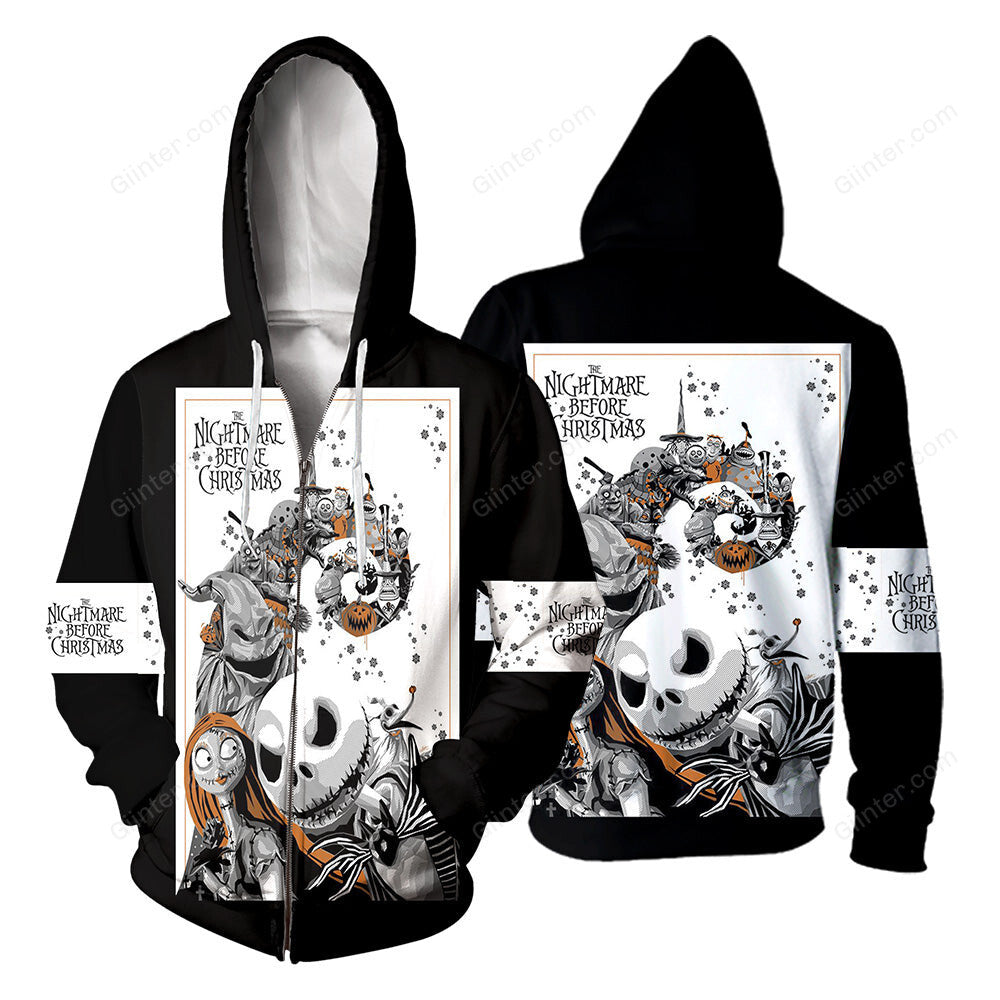 Jack Skellington Hoodie 3D All Over Printed Shirts For Men And Women 489