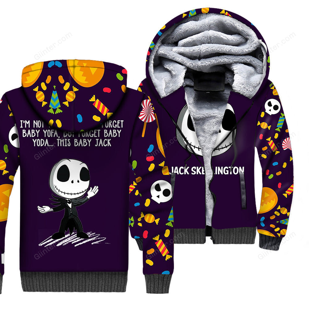 Jack Skellington Hoodie 3D All Over Printed Shirts For Men And Women 490