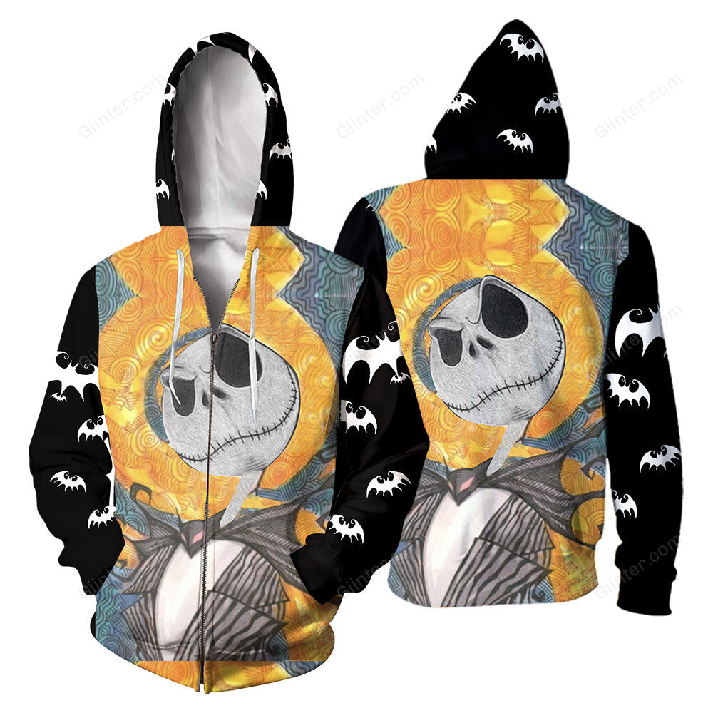 Jack Skellington Hoodie 3D All Over Printed Shirts For Men And Women 495