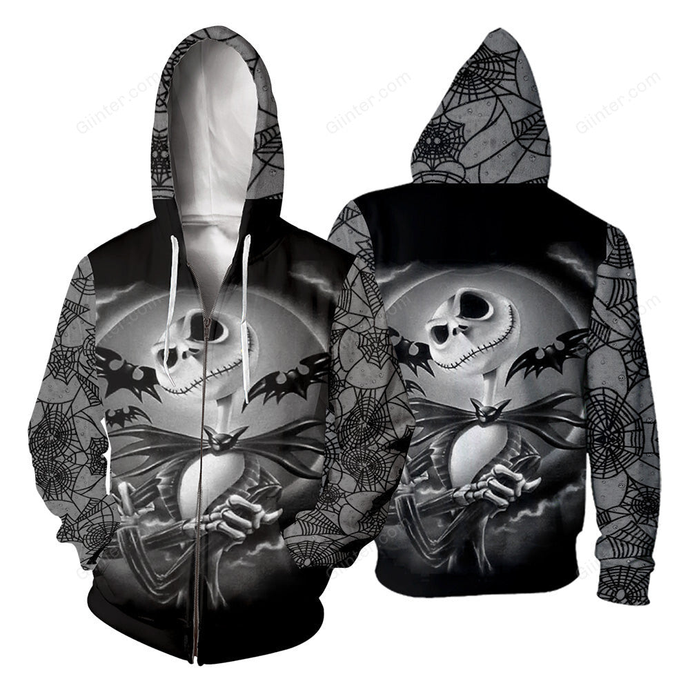 Jack Skellington Hoodie 3D All Over Printed Shirts For Men And Women 497