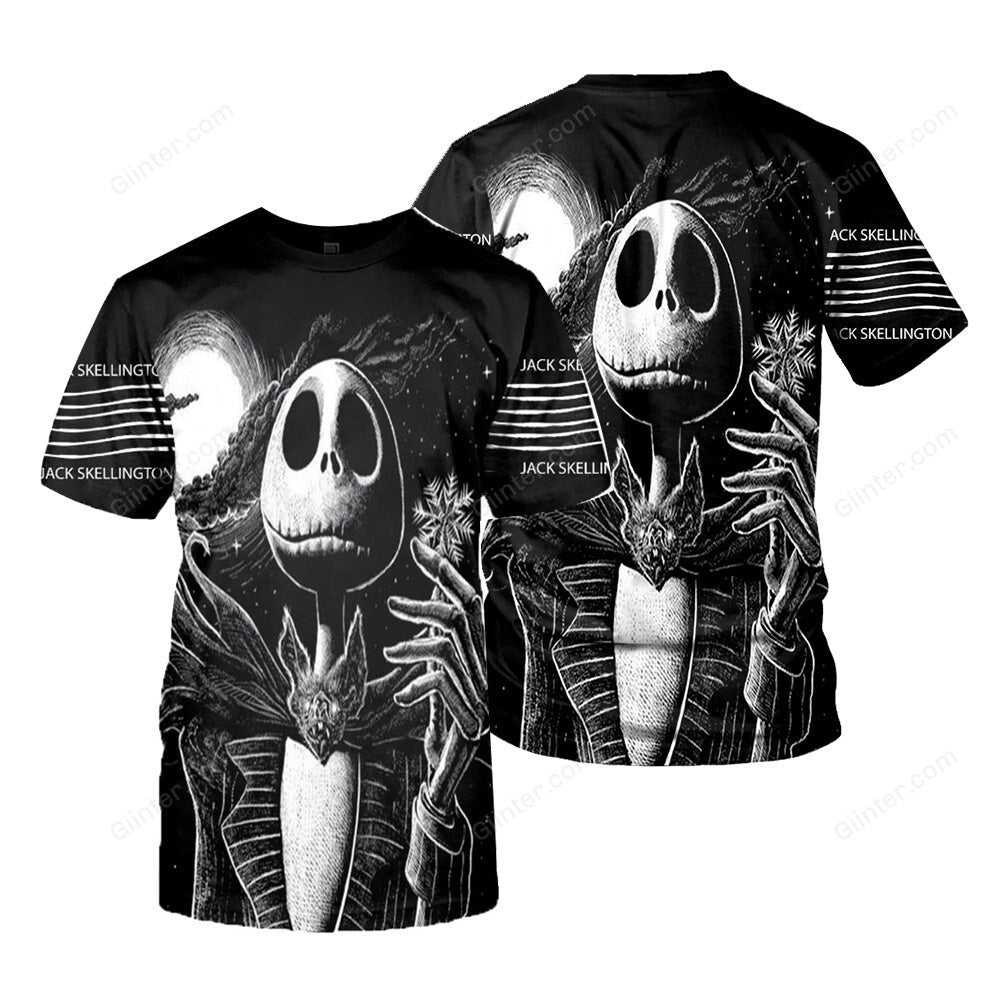 Jack Skellington Hoodie 3D All Over Printed Shirts For Men And Women 499