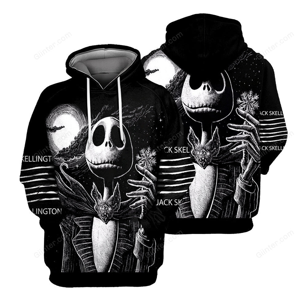 Jack Skellington Hoodie 3D All Over Printed Shirts For Men And Women 499